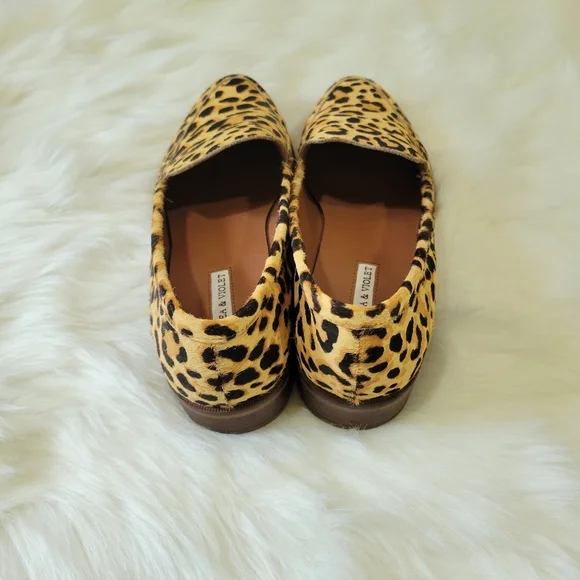 Chelsea & Violet Leopard Print Loafers - Picture 5 of 9